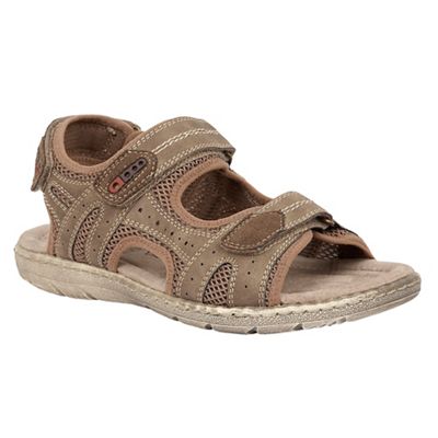 Brown 'Cossford' sandals